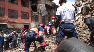 2015年ネパール地震SARチーム派遣