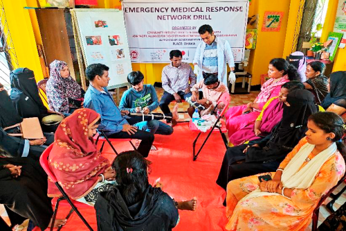 ダッカでの訓練の様子②